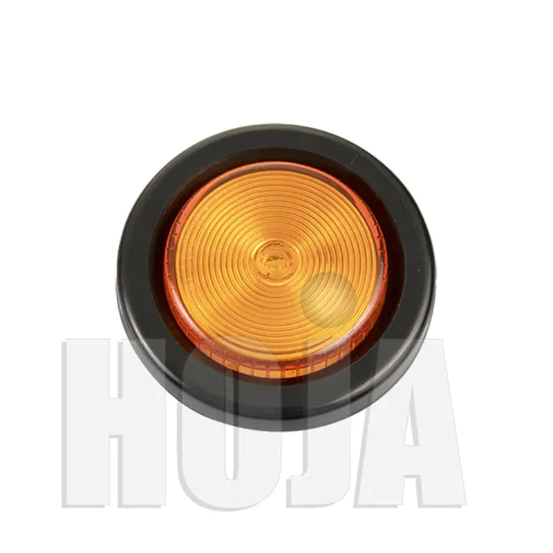 2" Round LED Marker and Clearance Single LED