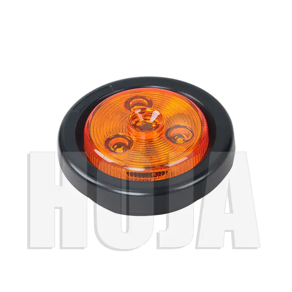 2" LED Round Marker and Clearance Light PC Rated