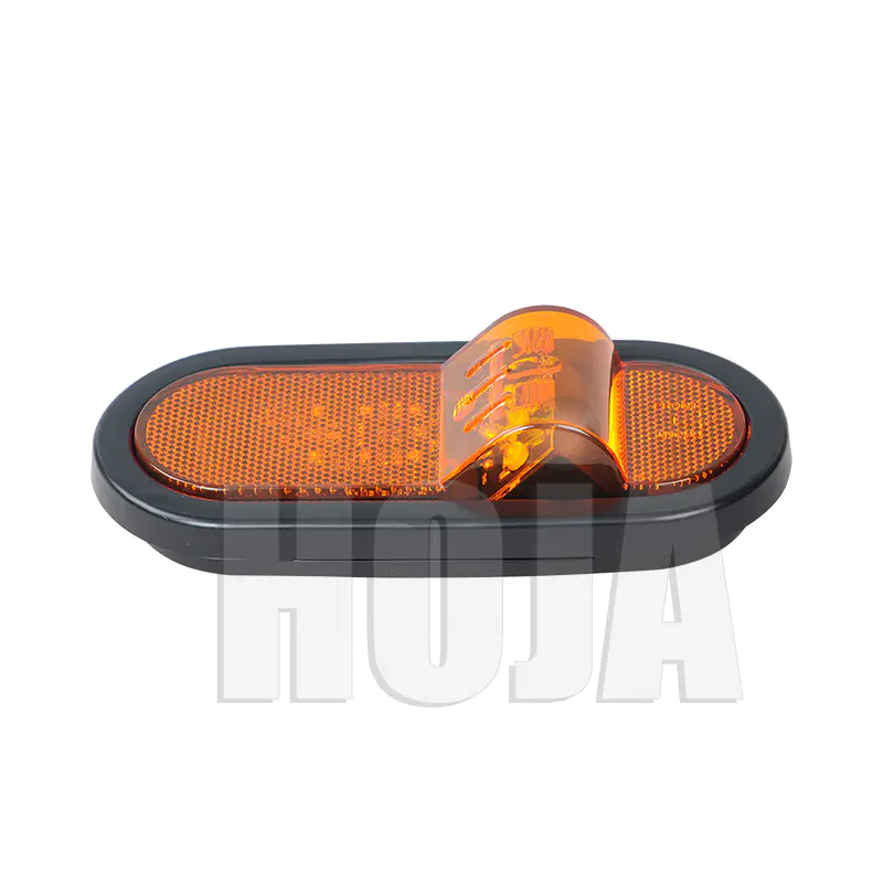 6" Mid Turn Light LED, Flange Mount & Grommet Mount
