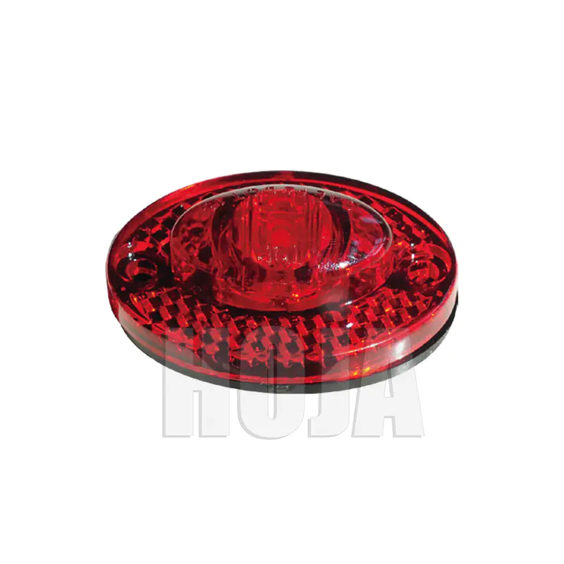 LED Marker & Clearance Light with Reflex, Surface Mount Mini Oval