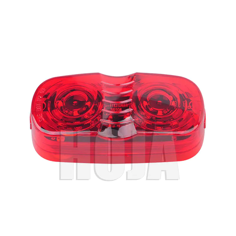 4"×2" Rectangular Bull-Eye Marker & Clearance Light