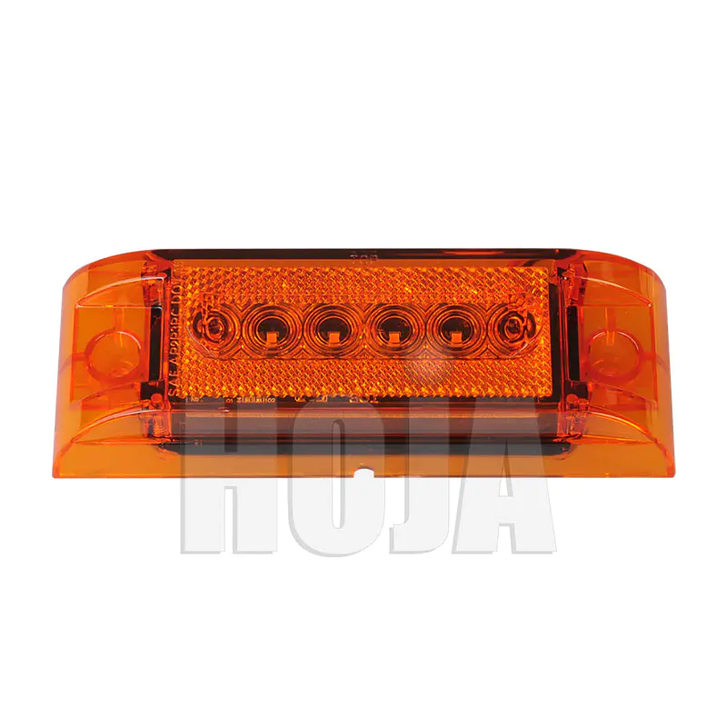 6" LED Marker Clearance Turn Light w/ Reflex Reflector