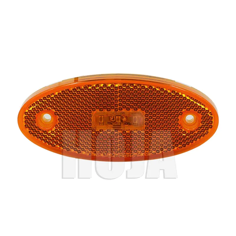 4.2 Oval LED Marker Light with Reflex Reflector Lens