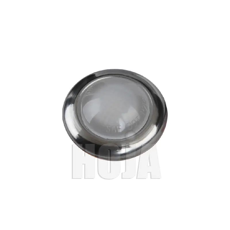3/4" Mini Round LED Courtesy Light with SS Ring