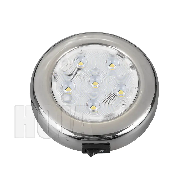 4" LED Marine Puck Light with Switch