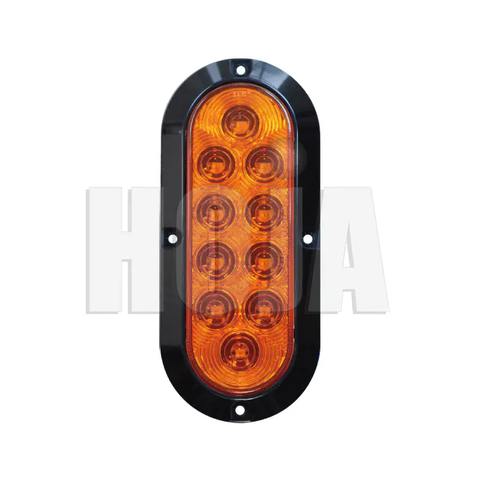 6" Oval LED Lights Surface Mount, STOP/TAIL/TURN