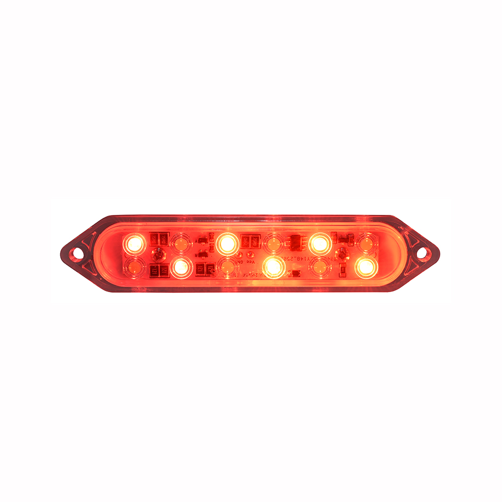 4.9&rdquo; (125mm) Rectangular LED Emergency Strobing Light