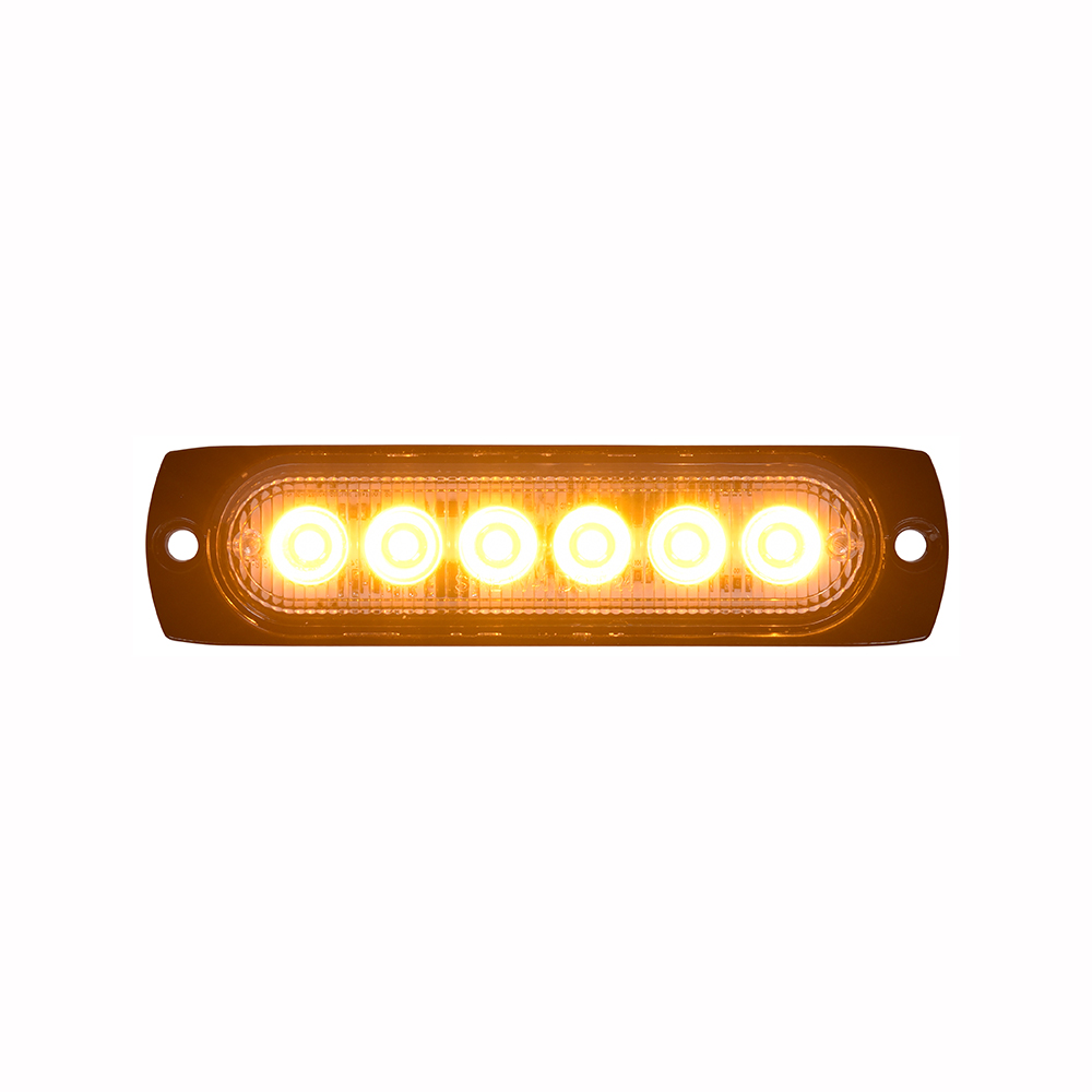 4.4&rdquo;(112mm) Rectangular LED Emergency Strobing Light